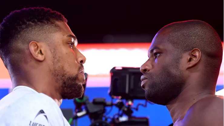 Está todo listo para que Anthony Joshua y Daniel Dubois se vean las caras en Wembley.
