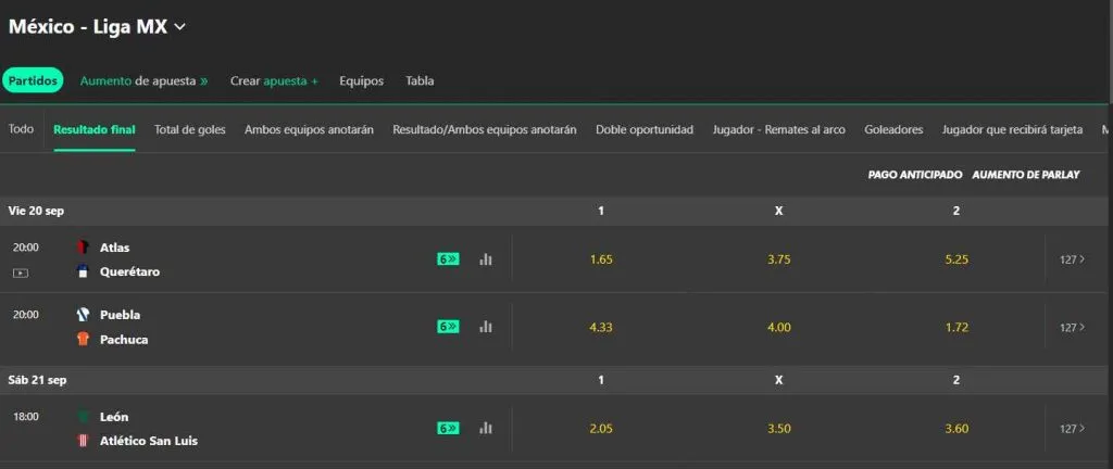 como apostar en bet365