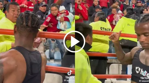 Helinho y una actitud ejemplar con un simpatizante.