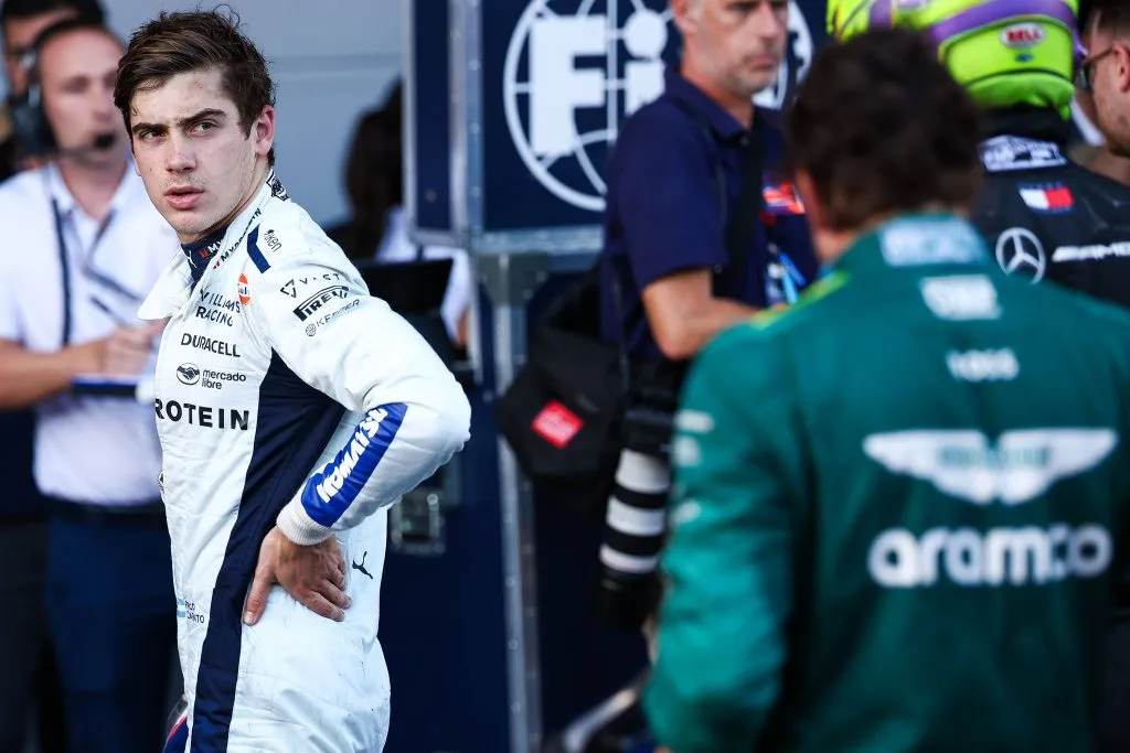 Franco Colapinto sumó puntos en su segunda carrera (IMAGO)