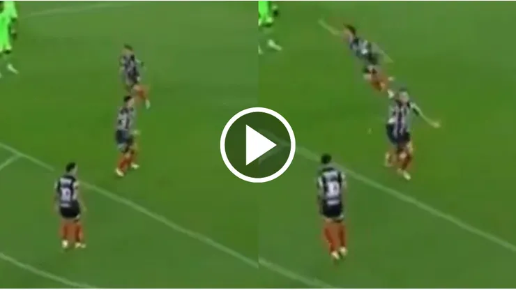 La alegría de Lucas Ocampos tras el tanto del triunfo.