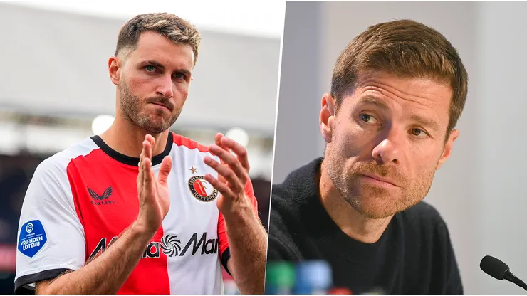 Xabi Alonso, DT de Bayer Leverkusen, lanzó grandes elogios para Santiago Giménez