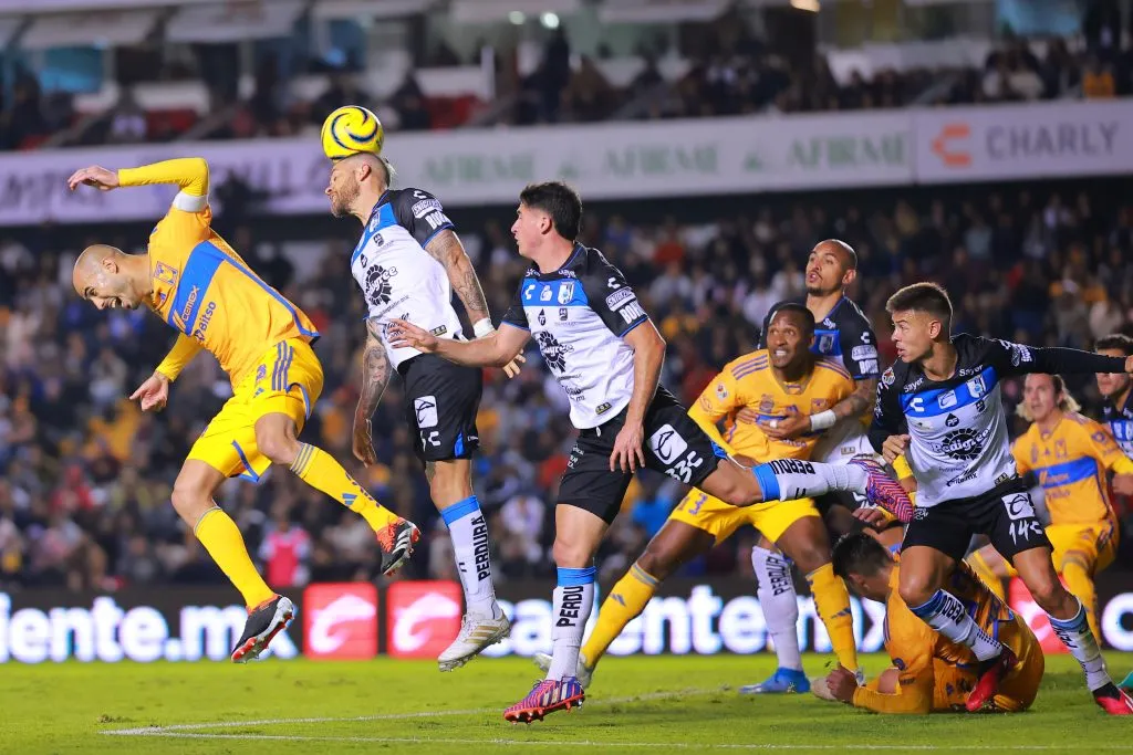 Querétaro y Tigres UANL empataron 1-1 en su último enfrentamiento. (Getty Images)