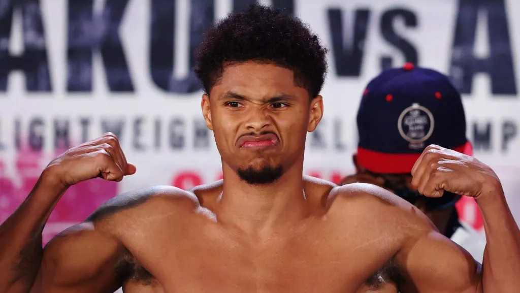 Shakur Stevenson quiere pelear con William Zepeda a principios de 2025. (GETTY IMAGES)