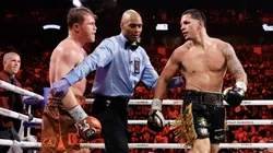 Edgar Berlanga se mostró orgulloso de haber peleado con Canelo Álvarez.