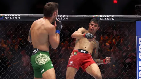 Daniel Zellhuber luchó hasta el final pero terminó perdiendo en UFC 306.