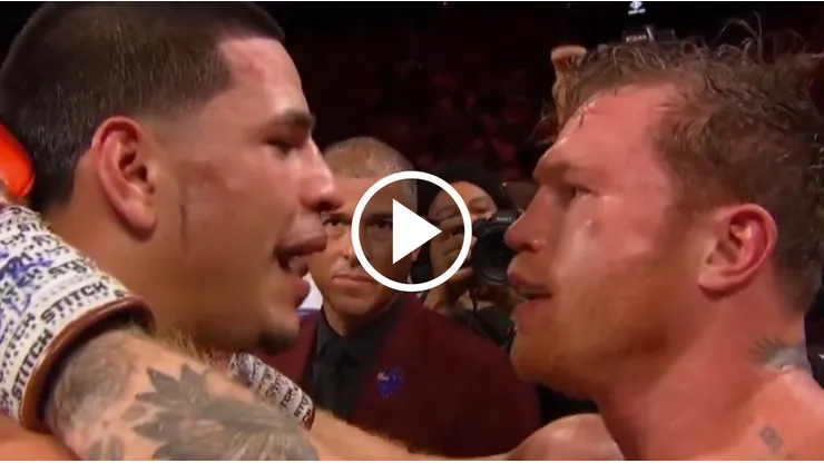 La intimidad de la plática final entre Canelo Álvarez y Edgar Berlanga: "Eres mi ídolo"