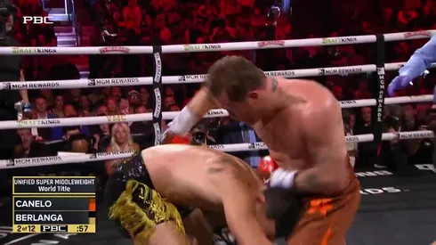 Edgar Berlanga fue advertido por un golpe ilegal