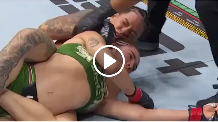 Yazmin Jauregui no pudo brillar en UFC 306 y fue sometida de manera brutal.