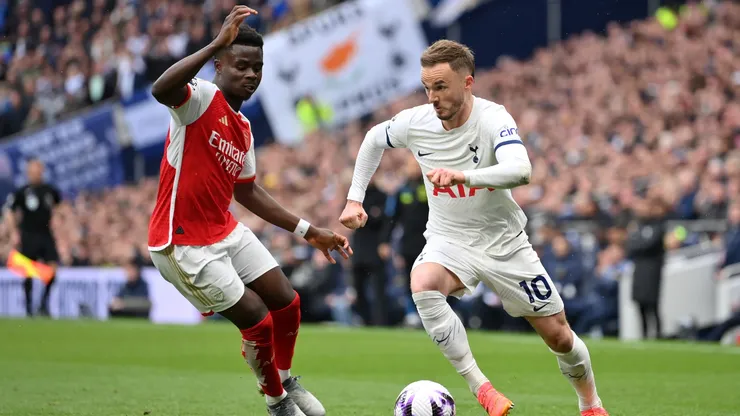 El último duelo entre Tottenham y Arsenal.