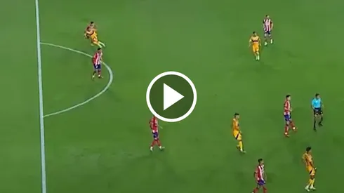 ¿Bien cobrado? El gol anulado a Uriel Antuna en Tigres vs. Atlético San Luis por fuera de lugar