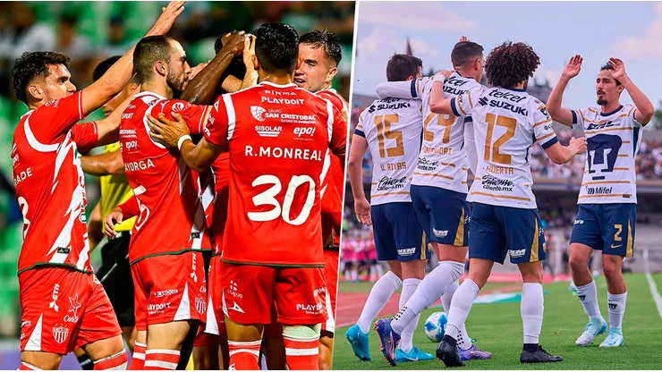 Necaxa y Pumas UNAM juegan este viernes