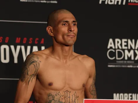 Edgar Chairez luchó pero perdió en UFC 306