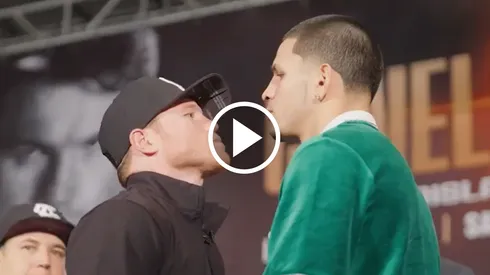 Canelo Álvarez y Edgar Berlanga se volvieron a ver las caras.