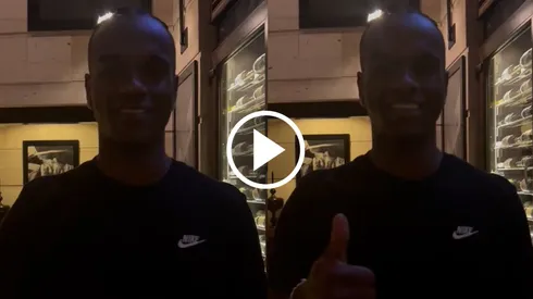 Helinho grabó un video para la parcialidad escarlata.