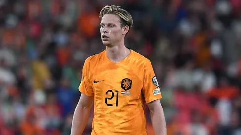 Frenkie de Jong no está presente en Países Bajos vs. Alemania