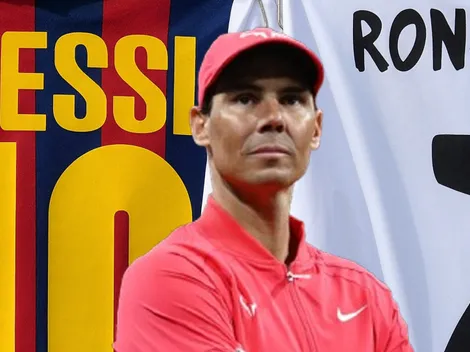 ¿Messi o Cristiano Ronaldo? Rafa Nadal eligió a su favorito