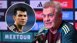 Javier Aguirre acabó con el misterio y respondió a la ausencia de Hirving Lozano en México
