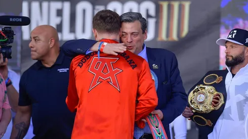 Canelo Álvarez fue respaldado por el CMB de cara a su pelea con Edgar Berlanga.