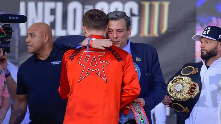 Canelo Álvarez fue respaldado por el CMB de cara a su pelea con Edgar Berlanga.