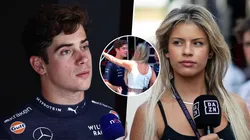 Franco Colapinto y Christine GZ en Monza