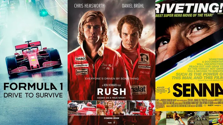 Películas y series de la Fórmula 1