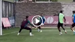 La brillante parada de Alex Padilla a Julián Quiñones en la práctica de la Selección Mexicana