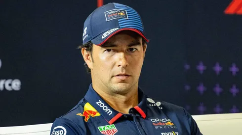 Checo Pérez durante el Gran Premio de Italia