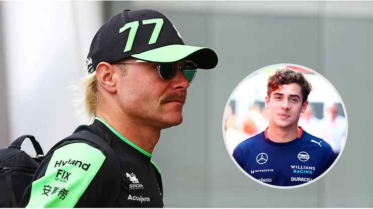 Bottas 'denunció' a Colapinto durante el GP de Italia.