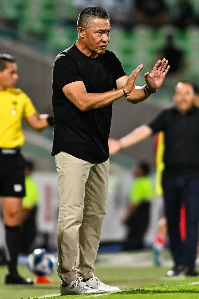 El entrenador de Santos Laguna habló con los medios de comunicación tras el encuentro. (Imago)