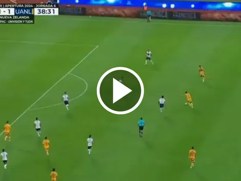 VIDEO: El golazo de Fernando Gorriarán para Tigres ante Pumas