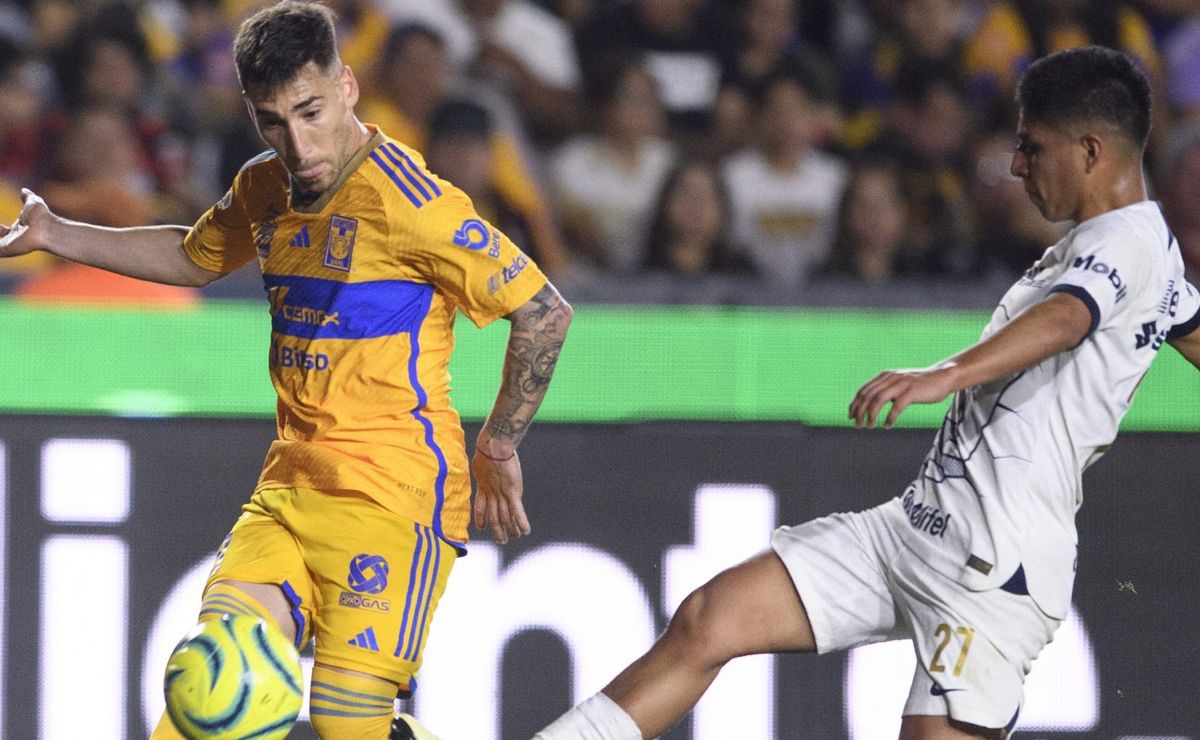 Las alineaciones de Pumas UNAM vs. Tigres UANL por la Liga MX - Bolavip ...
