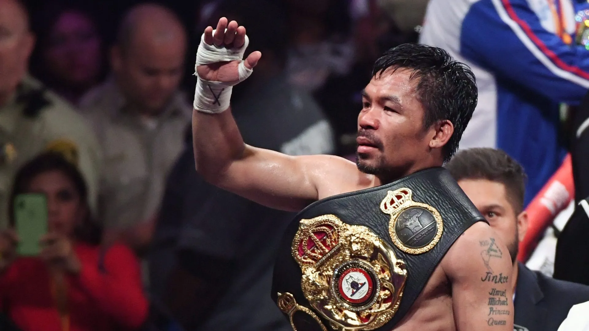 Manny Pacquiao es el único boxeador en ser campeón en ocho divisiones distintas. (GETTY IMAGES)