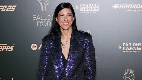 Jenni Hermoso, en la noche en la que le entregaron el reconocido galardón que ahora ostenta.