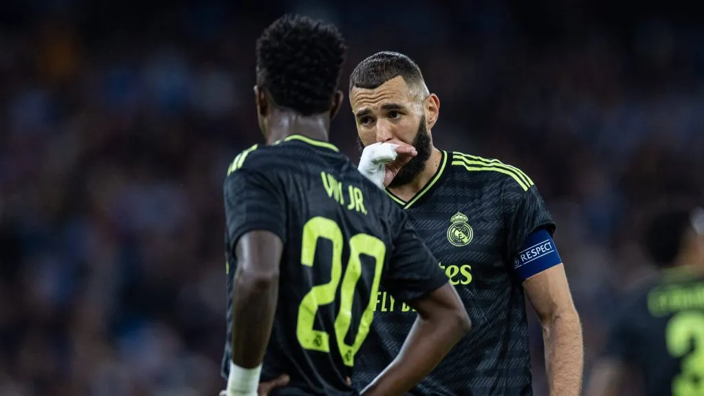 Benzemá respaldó a Vinicius tras el Balón de Oro 2024 (IMAGO)