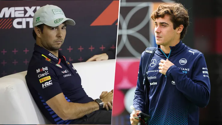 Franco Colapinto le sacaría su lugar a Sergio Pérez en el equipo de Red Bull