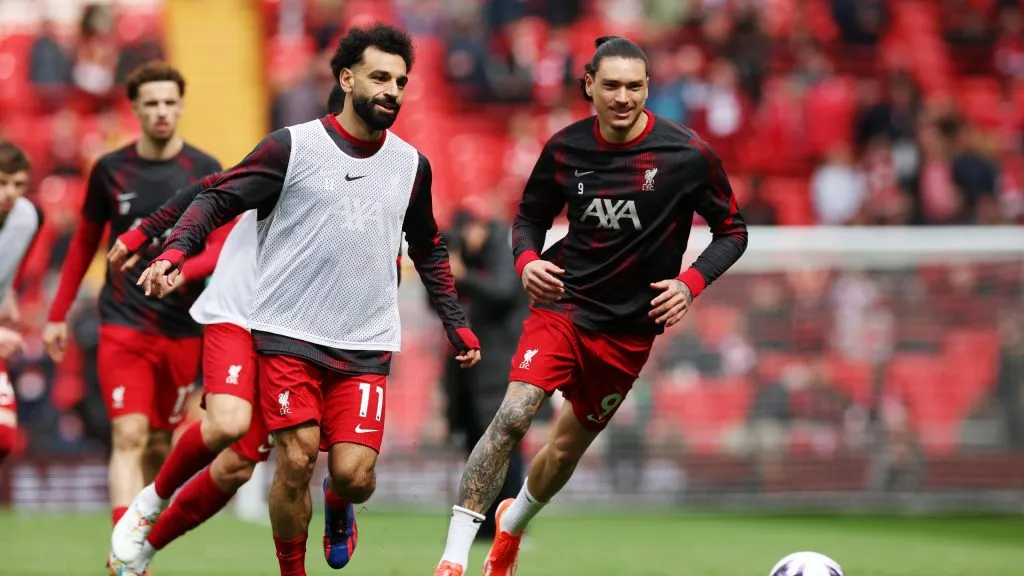 Salah y Núñez esperarán su chance para el complemento [Foto: Getty]