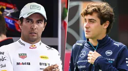 Sergio Pérez y Franco Colapinto, dos de los pilotos destacados de la Fórmula 1. (Imago)