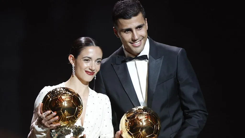 Aitana y Rodri, los ganadores del Balón de Oro [Foto: Ballon D’Or]