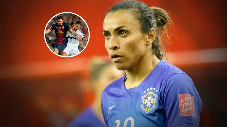 Marta eligió entre Cristiano Ronaldo y Lionel Messi