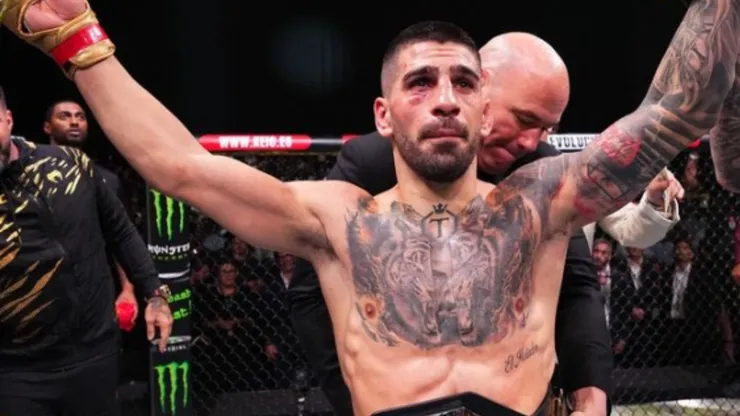 Ilia Topuria se lució con una profecía cumplida antes de enfrentar a Max Holloway en UFC 308.
