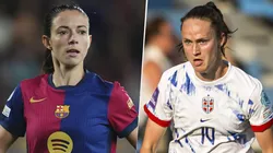 Aitana Bonmatí y Caroline Graham Hansen, dos de las mejores jugadoras del mundo. (Imago)