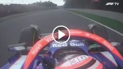 Liam Lawson tuvo un gesto polémico con Checo Pérez