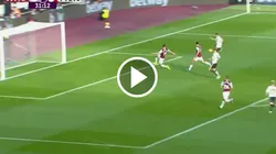 A portería vacía: el increíble gol fallado por Diogo Dalot en West Ham vs. Manchester United