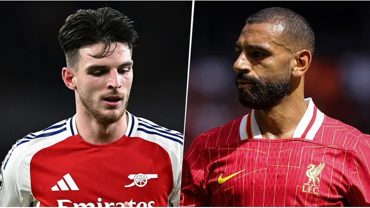 Arsenal vs. Liverpool, por la Premier League 2024-25.
