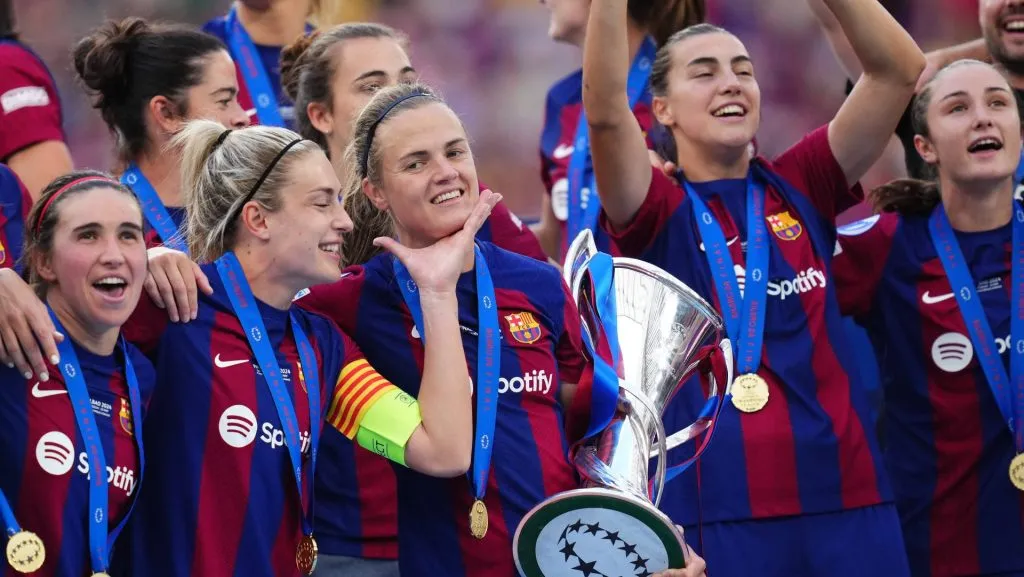 FC Barcelona, el último club en ganar la Champions League Femenil (IMAGO)