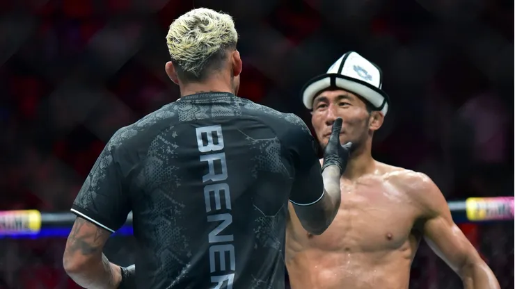Myktybek Orolbai fue el encargado de dejar la imagen más brutal en UFC 308.