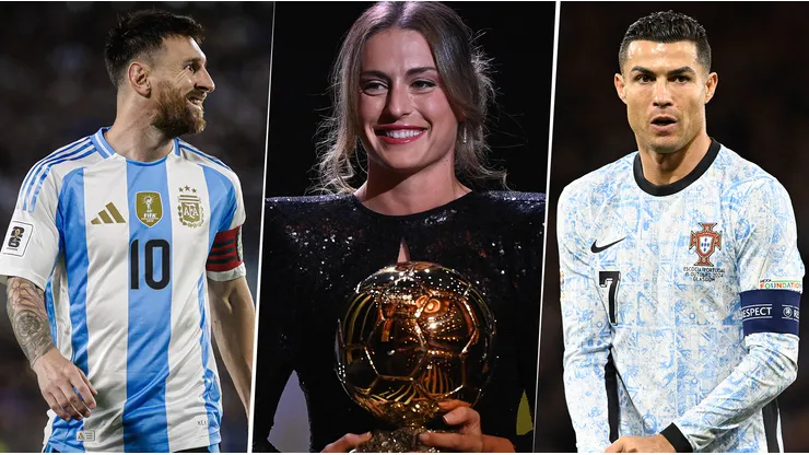 Palabra autorizada: Alexia Putellas eligió al mejor entre Lionel Messi y Cristiano Ronaldo