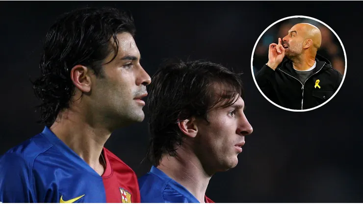 Pep Guardiola mandó a callar a Lionel Messi para defender a Rafa Márquez