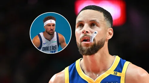 Klay Thompson y Stephen Curry.